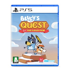 PS5 블루이 퀘스트 황금펜을 위한 대 모험